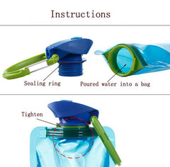 Reusable Collapsible Water Bottle
