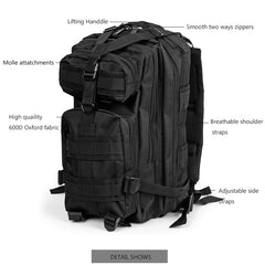 Waterproof Tactical Nylon Camping Bag