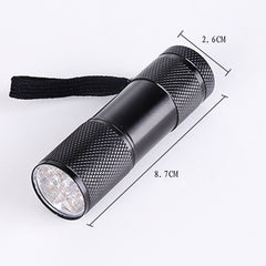 Ultraviolet Invisible Detection Torch Light