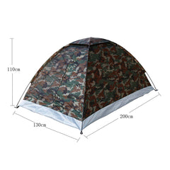 Single Layer Water Resistance Camping Tent