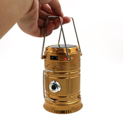 Solar Powered Collapsible Flashlights