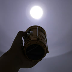 Solar Powered Collapsible Flashlights