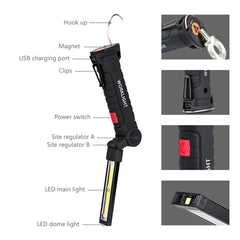 Magnetic Hanging Hook Lamp