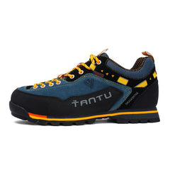 Rubber Sole Leather Outdoor Shoes