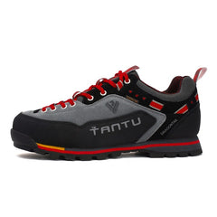 Rubber Sole Leather Outdoor Shoes