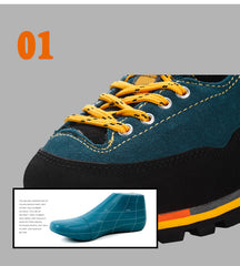 Rubber Sole Leather Outdoor Shoes