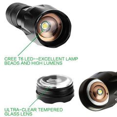 Portable LED Torch Flashlight