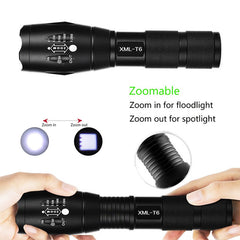 Portable LED Torch Flashlight