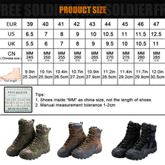 Outdoor Combat Camping Boots
