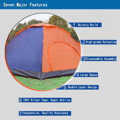 Double Layers Outdoor Tourist Tent