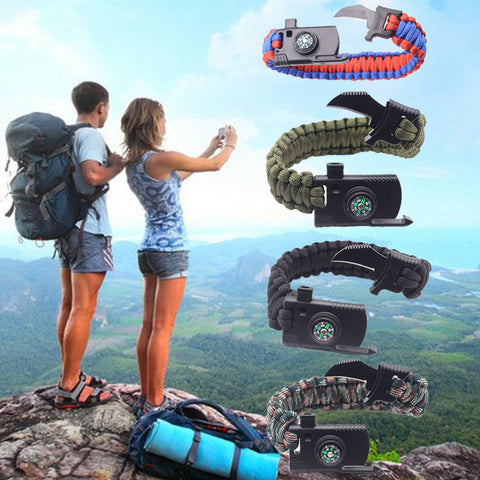 Multi-function Paracord Survival Bracelet