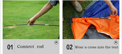 Double Layers Outdoor Tourist Tent