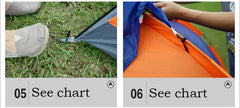 Double Layers Outdoor Tourist Tent