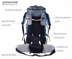 External Frame Camping Mountaineering Bag