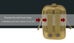 Molle Pouch Belt Loops Bag