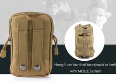 Molle Pouch Belt Loops Bag
